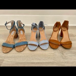 I will sell separately if interested bundle deal!! 3 pairs of shoes 👠 for $32